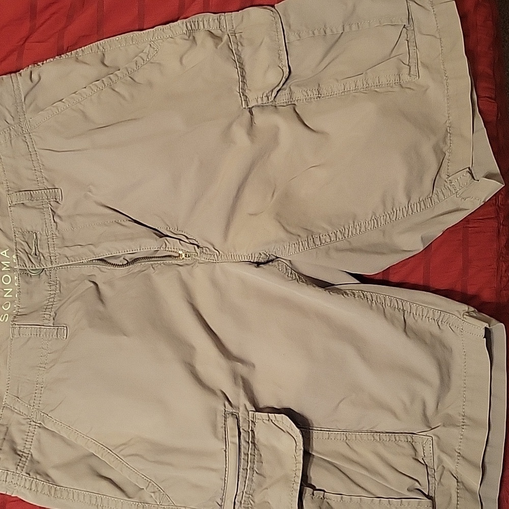 Sonoma Men's Grey Cargo Shorts